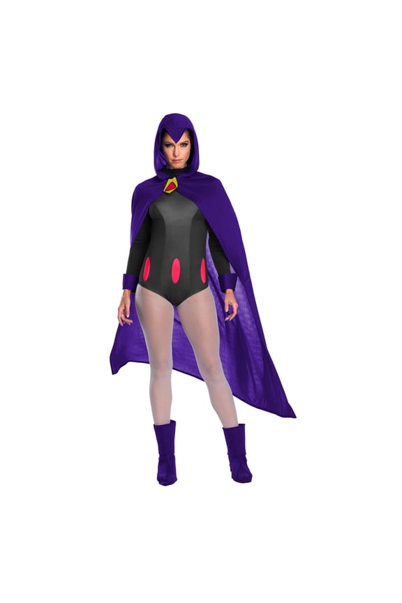 Halloween Teen Titans Raven Adult Costume