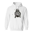 thumbnail image 1 of Raven Art Design Hoodie Men -Image by Shutterstock, Male Large, 1 of 4