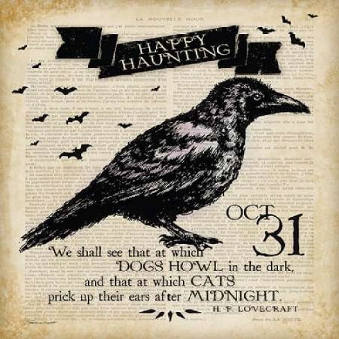 Raven Canvas Art - Stephanie Marrott (24 x 24)