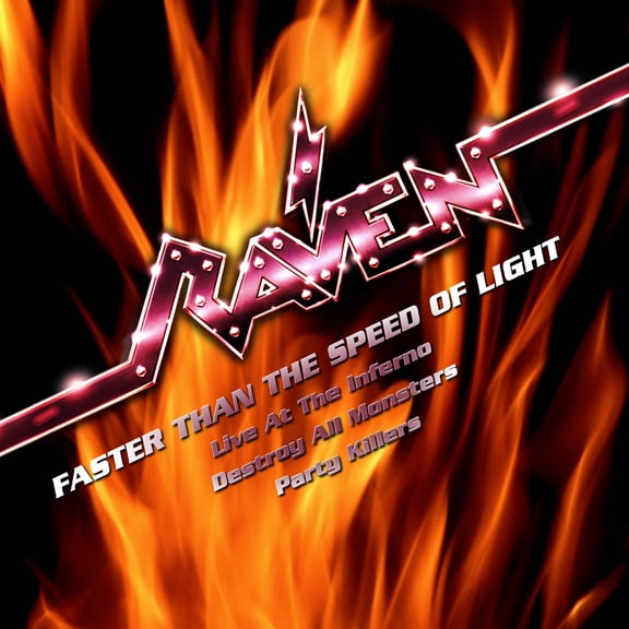 Raven - Faster Than The Speed Of Light - Live At The Inferno, Destroy All Monsters, Party Killers - Music & Performance - CD