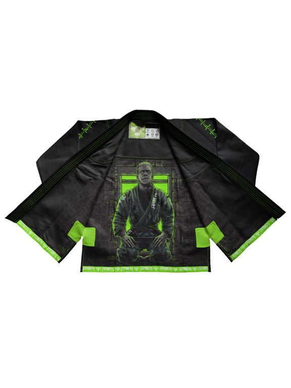 Men's BJJ Horror Frankenstein's Monster Jiu Jitsu Gi Black