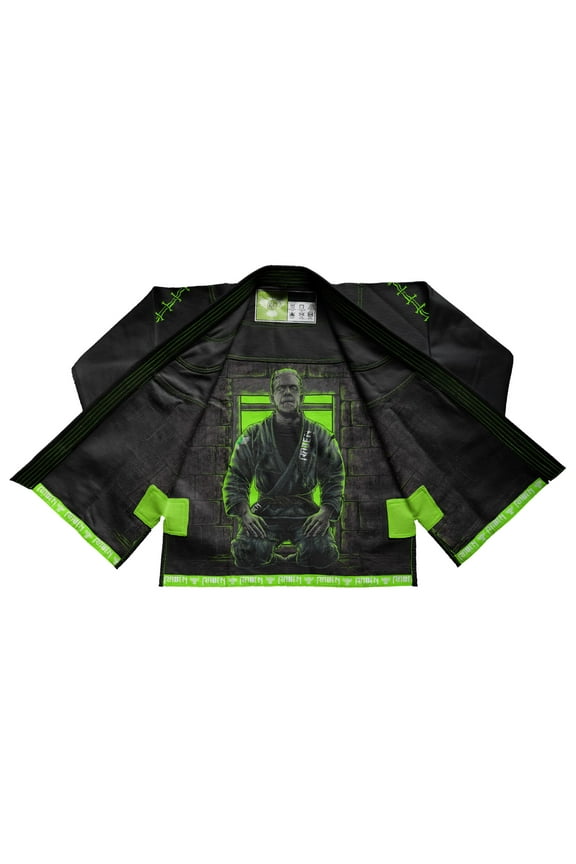 Men's BJJ Horror Frankenstein's Monster Jiu Jitsu Gi Black