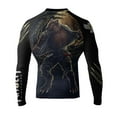 thumbnail image 1 of Raven Fightwear Men's BJJ Horror Werewolf Long Sleeve MMA Rash Guard 2X-Large, 1 of 3