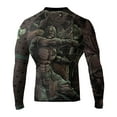 thumbnail image 1 of Raven Fightwear Men's Berserker BJJ MMA Rash Guard X-Small, 1 of 3