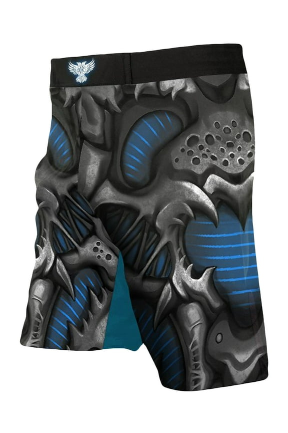 Men's Biomechanical MMA Shorts BJJ Blue