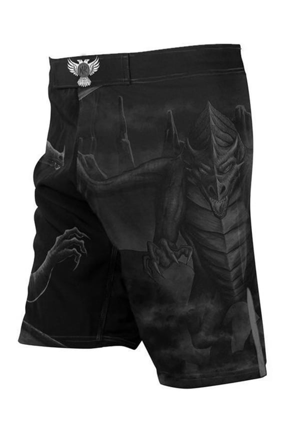 Men's Black Dragon MMA Shorts BJJ Black Edition