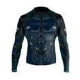 thumbnail image 1 of Raven Fightwear Men's Cybernetic Rash Guard MMA BJJ Blue, 1 of 3