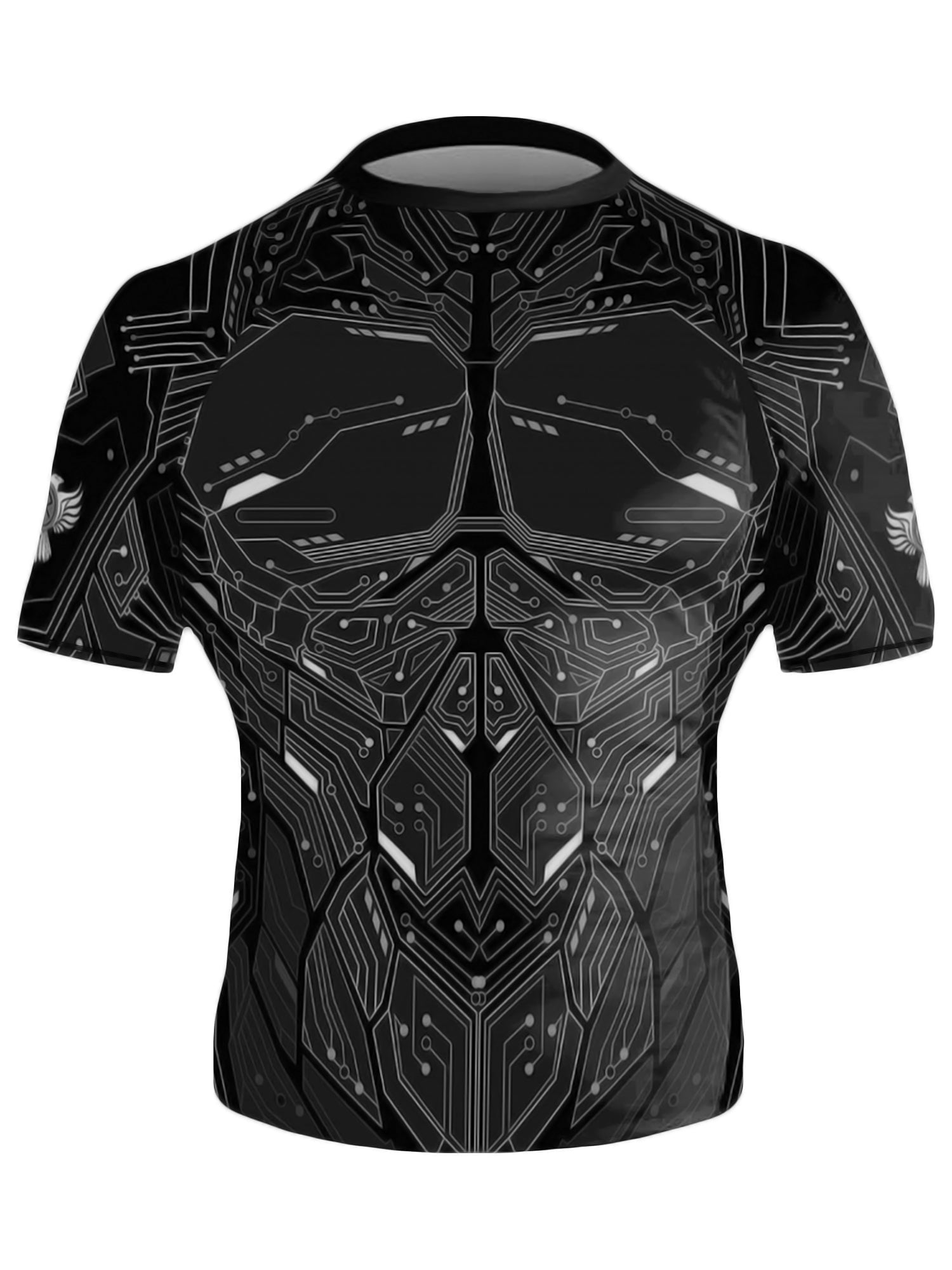 Rash Guard Raven Fightwear Cybernetic - Noir, Manches Longues, MMA Jiu-Jitsu