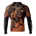 thumbnail image 1 of Raven Fightwear Men's Horsemen of the Apocalypse War Samurai Rash Guard X-Small, 1 of 3