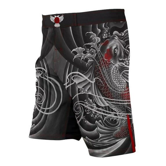 Raven Fightwear Men's Irezumi 2.0 Shorts MMA Black
