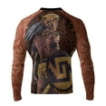 thumbnail image 1 of Raven Fightwear Men's Jaguar Warrior MMA BJJ Rash Guard Black 2X-Large, 1 of 3