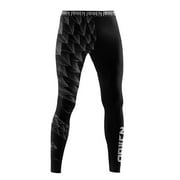 Raven Fightwear Mens Power Pangolin Spats MMA BJJ Black