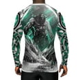 thumbnail image 1 of Raven Fightwear Men's The Gods of Scandinavia Ymir Rash Guard MMA BJJ White, 1 of 3