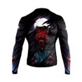 thumbnail image 1 of Raven Fightwear Men's The Lycan Rash Guard MMA BJJ Black, 1 of 3