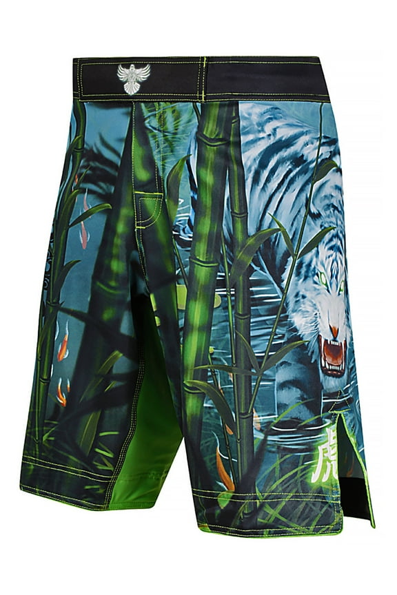 Men's Water Tiger MMA Shorts BJJ Black
