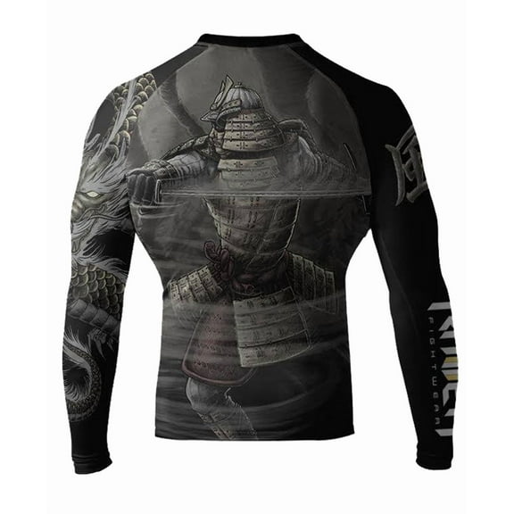 Raven Fightwear Men's Wind Element BJJ MMA Rash Guard Small