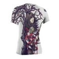 thumbnail image 1 of Raven Fightwear Women's Sakura MMA BJJ Short Sleeve Rash Guard White, 1 of 3