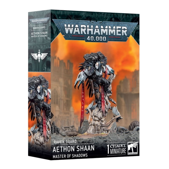 Games Workshop - Warhammer 40K - Raven Guard - Aethon Shaan Master of Shadows