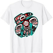 Raven, Haida Tlingit Totem Native American Indigenous Pride T-Shirt