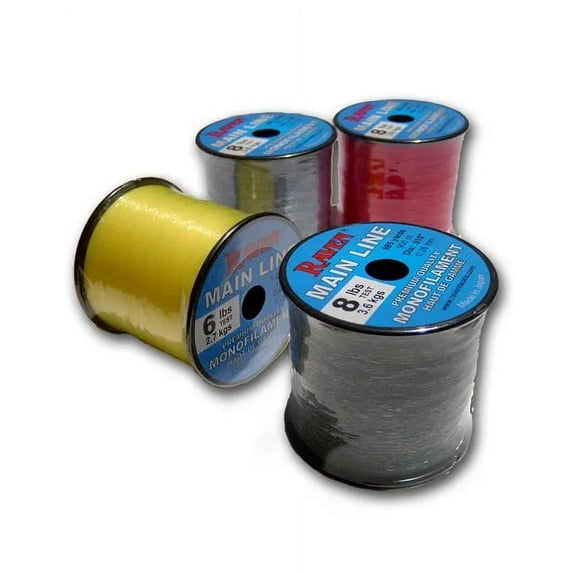Raven Premium Mono Fishing Line Hi Viz 8-15 lb test (10lb Pink)