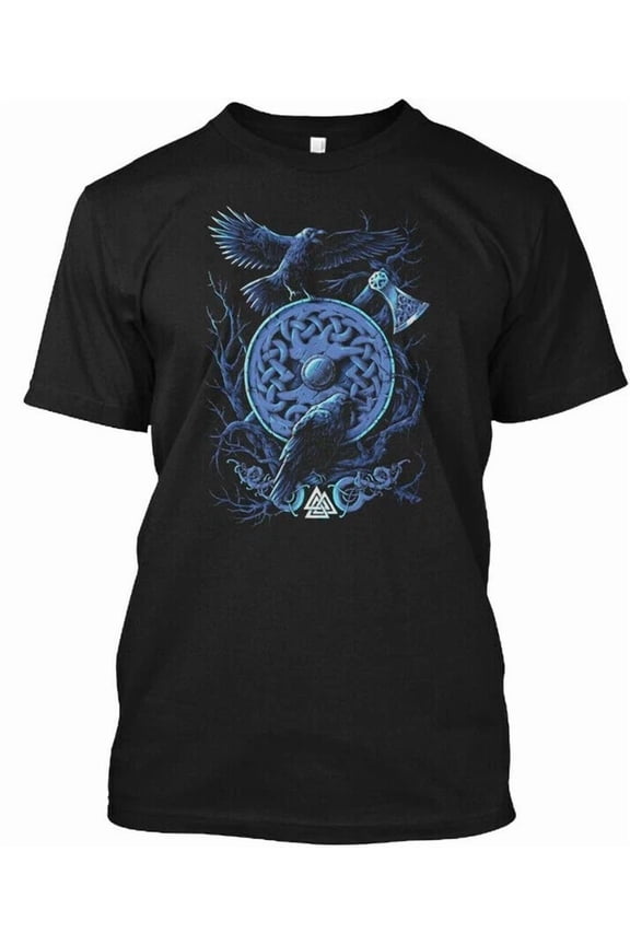 Raven T-Shirt Made in the USA Size S to 5XL
