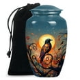 thumbnail image 1 of Raven Urn for Ashes Adult Male, Large Cremation Funeral Urns for Human Ashes Adult Female, Burial Urn, Decorative Urns for Human Ashes(Size - 10inch), 1 of 4