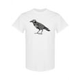 thumbnail image 1 of Raven With Patterns T-Shirt Men -Image by Shutterstock, Male Small, 1 of 4