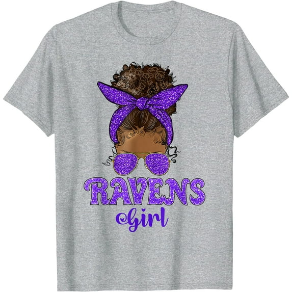 Ravens Bun Cheer Girl Softstyle Unisex T-Shirt,Sport Grey Color,Size 4T