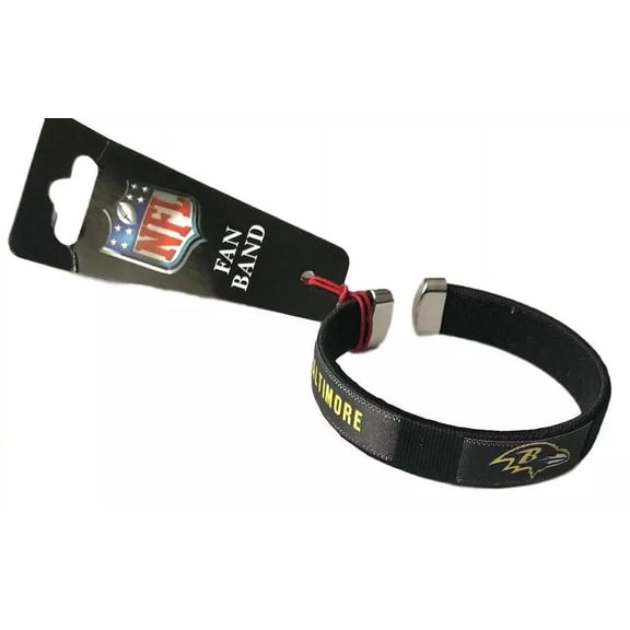 Ravens Fan Band Bracelet