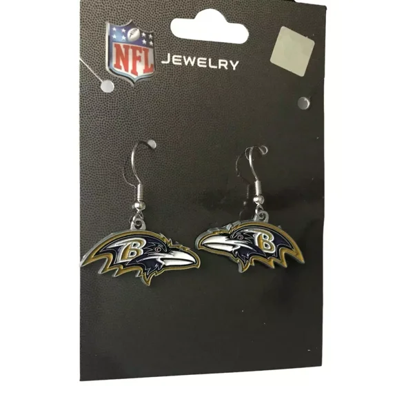 Ravens French Wire Earrings