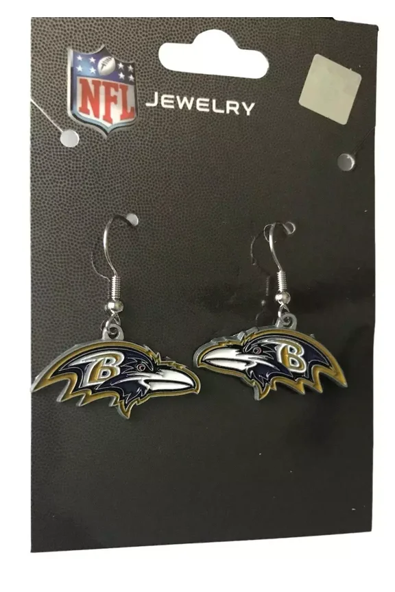 Ravens French Wire Earrings