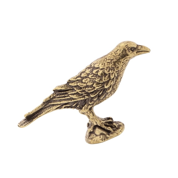 Ravens Statue Figurine Ravens Sculpture Decorative Objects for Home Decors