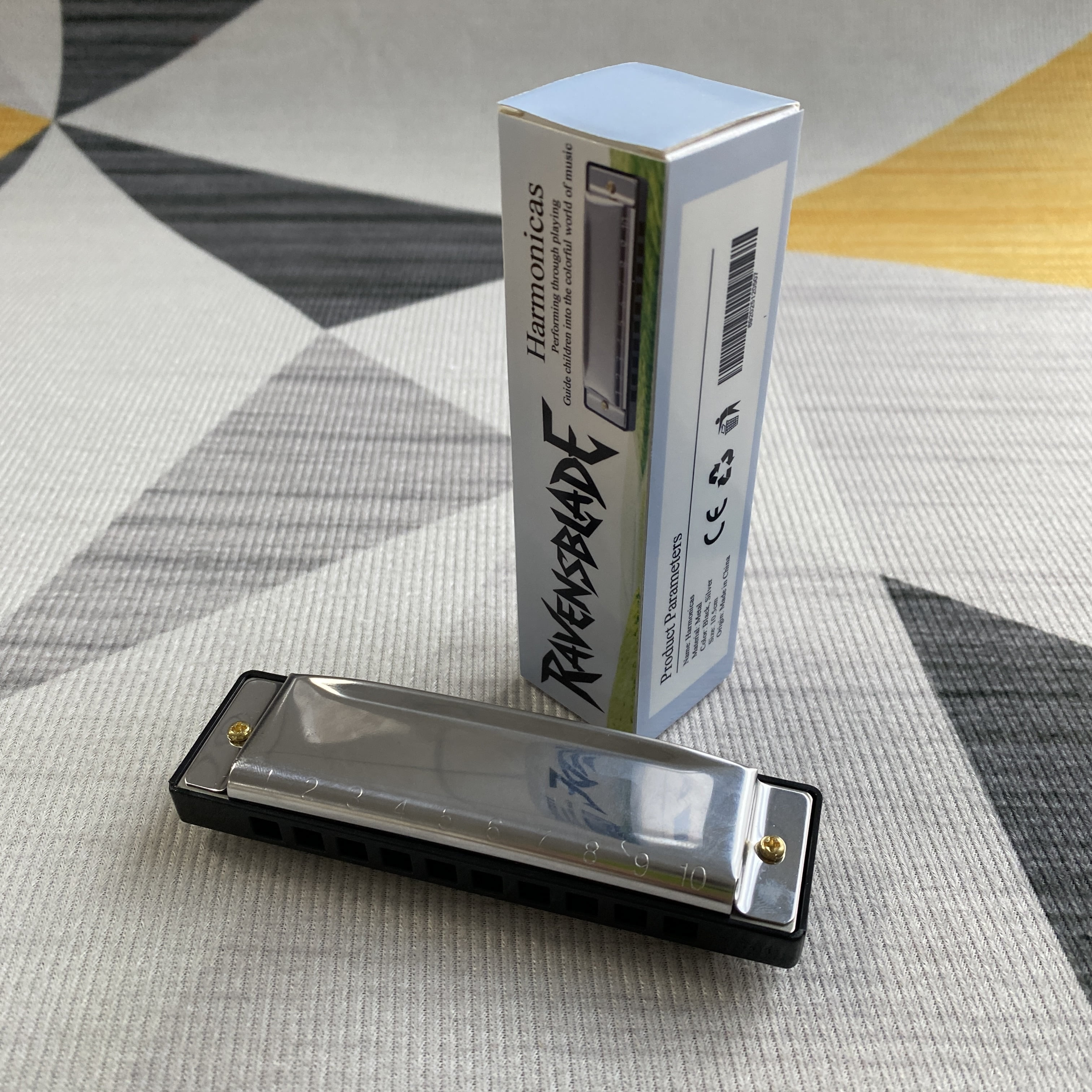RavensBlade Harmonicas  Children's metal harmonica wind instrument