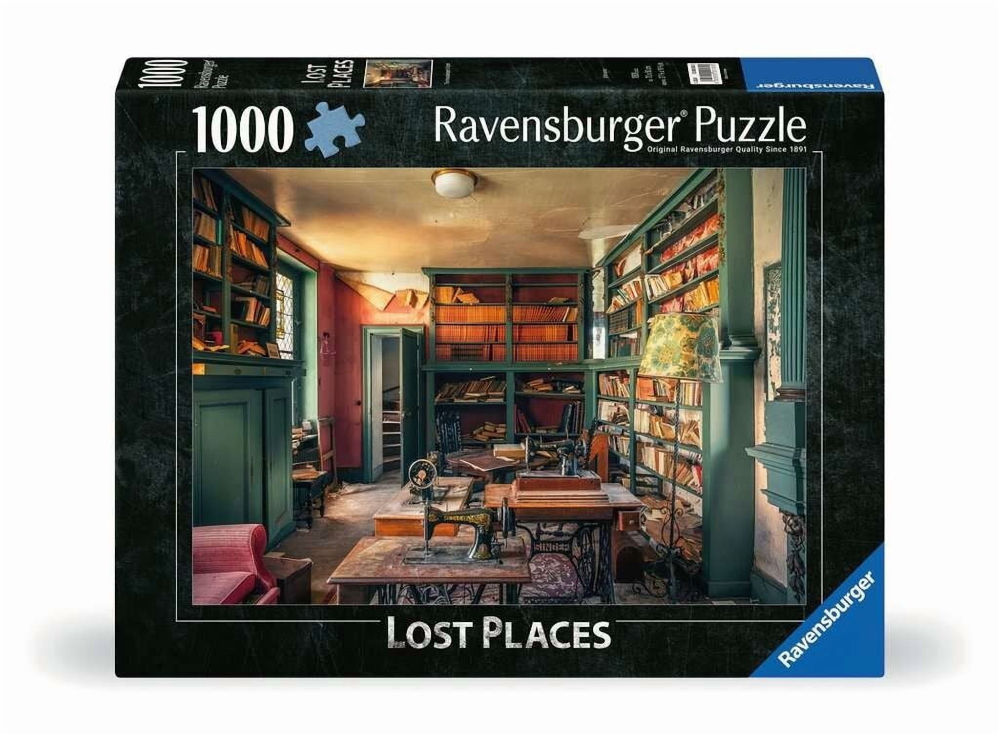 Ravensburger Puzzle 1000 Pezzi - L'armadio Del Nonno (12000287) - Per Adulti E Ragazzi Da 14 Anni, Dimensioni 69,90x49,70 Cm, Fatto In Germania