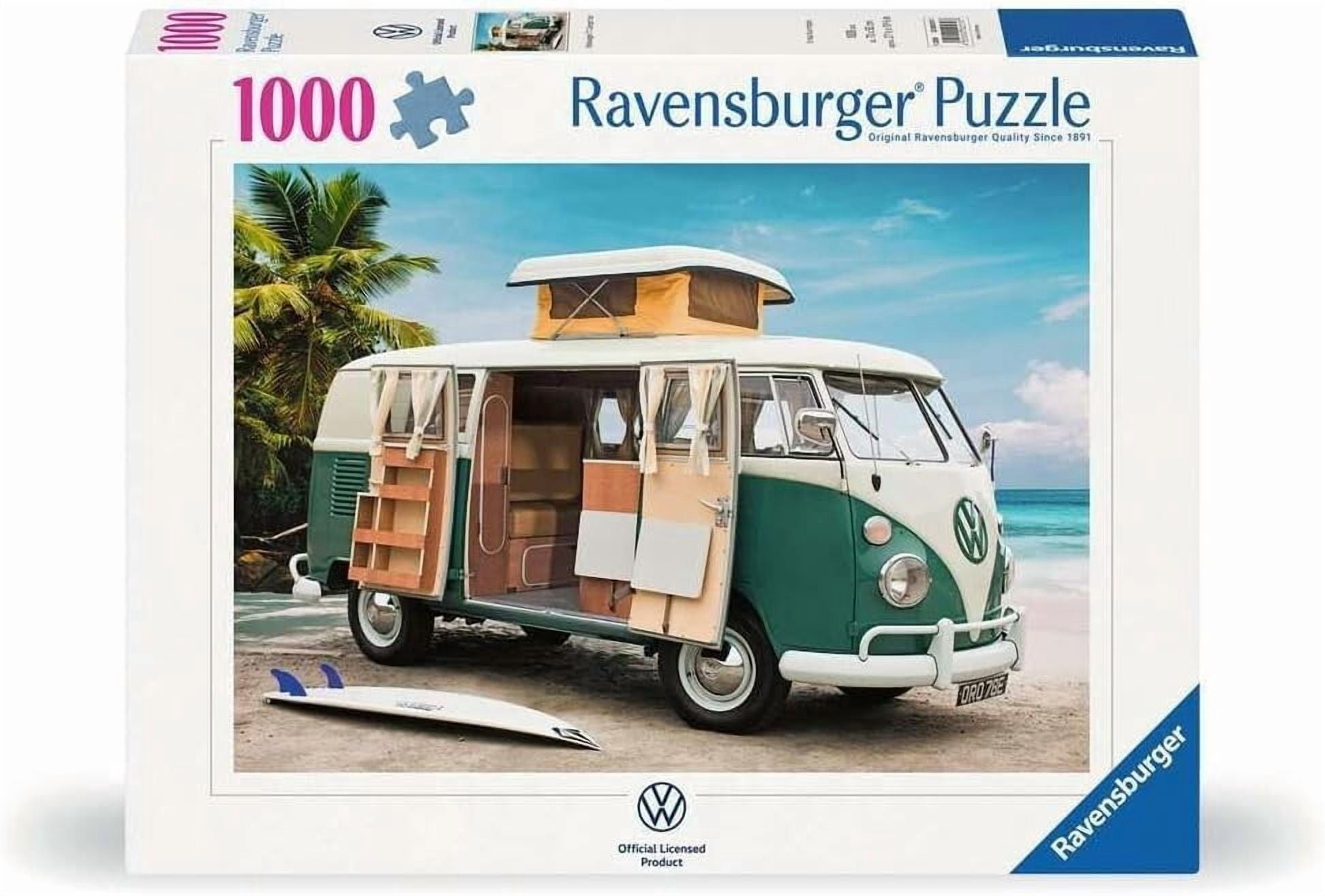 Ravensburger 00579 Volkswagen T1 Camper Van 1000 Piece Jigsaw Puzzle
