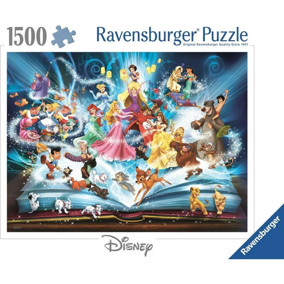 Ravensburger 00710 - Disney’s Magical Storybook - 1500 Piece Puzzle