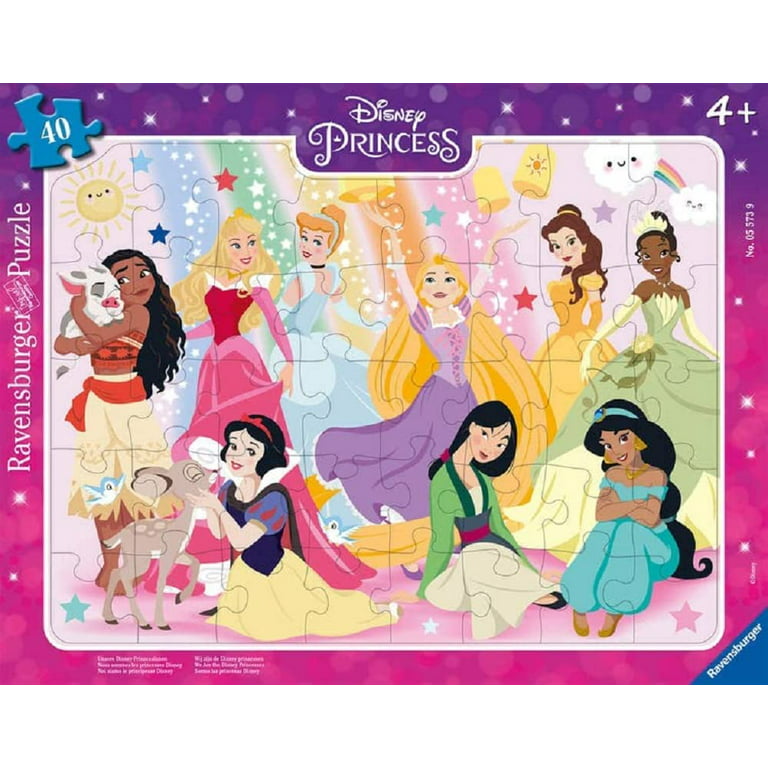 Ravensburger 05573 Children's Puzzle - Our Disney Princesses - 40 Pieces  Disney Frame Puzzle for Children from 4 Years 