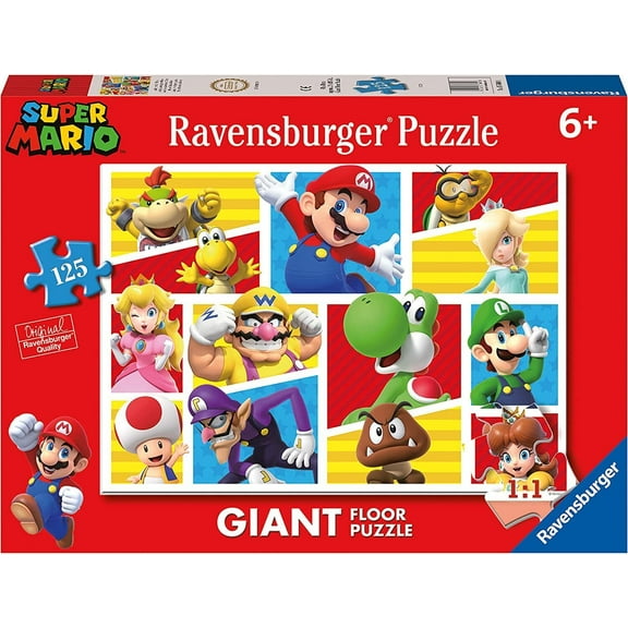 Ravensburger 05640 - Super Mario Toys (Giant)-125 Piece Puzzle
