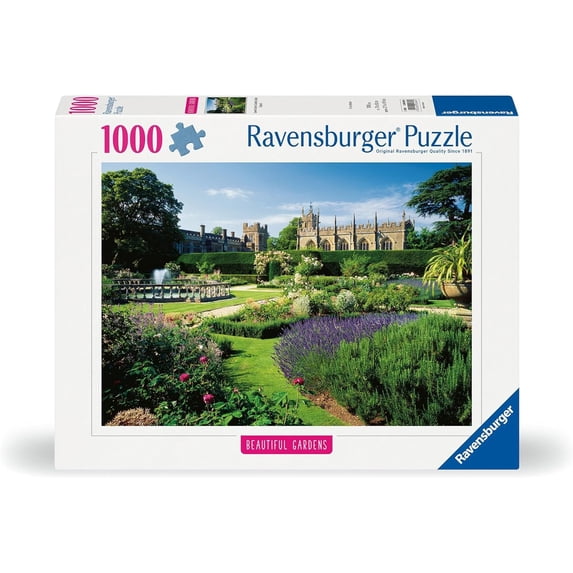 Ravensburger 12000848, Beautiful Queen's Garden, Sudeley Castle, England 1000 Piece Puzzle for Adults and Children from 14 Years