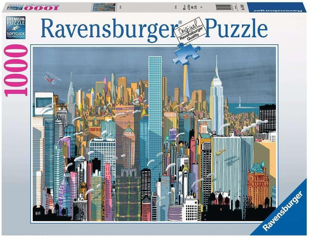 Puzzle 1000 Pieces-Puzzle Adulte Puzzle New York 1000 Pieces Dans Un