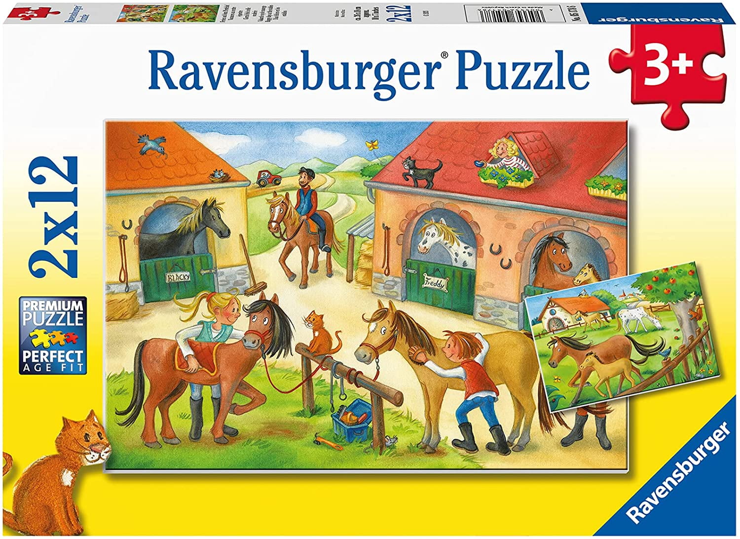 Ravensburger - 100Pc Horses in the Field Puzzle | The Play Room