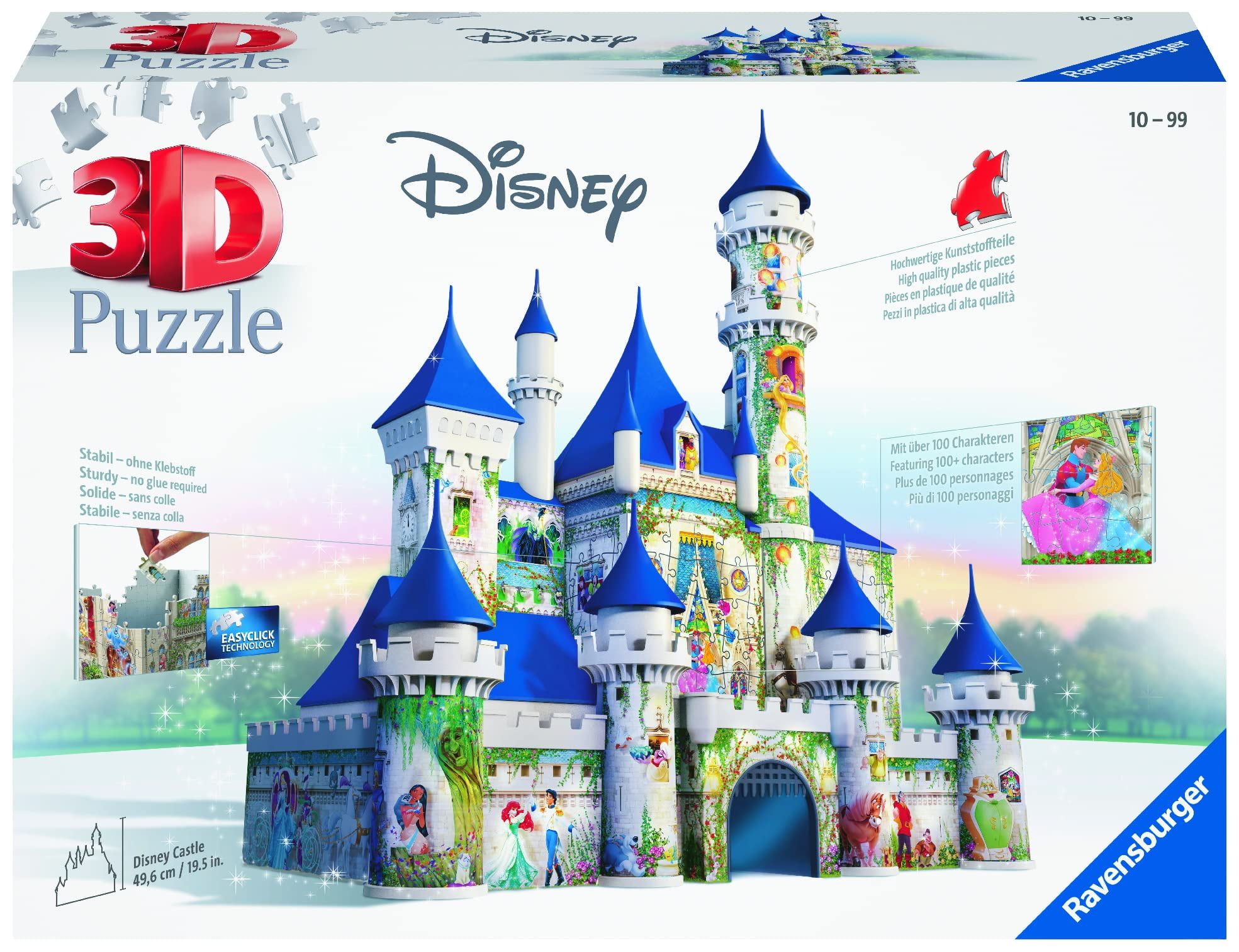 Ravensburger - 3D - Disney Castle - 216 Piece Jigsaw Puzzle