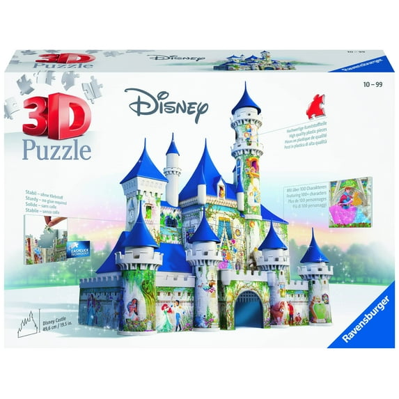 Ravensburger - 3D - Disney Castle - 216 Piece Jigsaw Puzzle