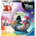 thumbnail image 1 of Ravensburger 3D Puzzle 11169 - Puzzle-Ball Trolls - 72 Teile - Puzzle-Ball Trolls-Fans, 1 of 3