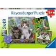 thumbnail image 1 of Ravensburger 3x49 Piece Puzzle Tiger Babies 080465, 1 of 4