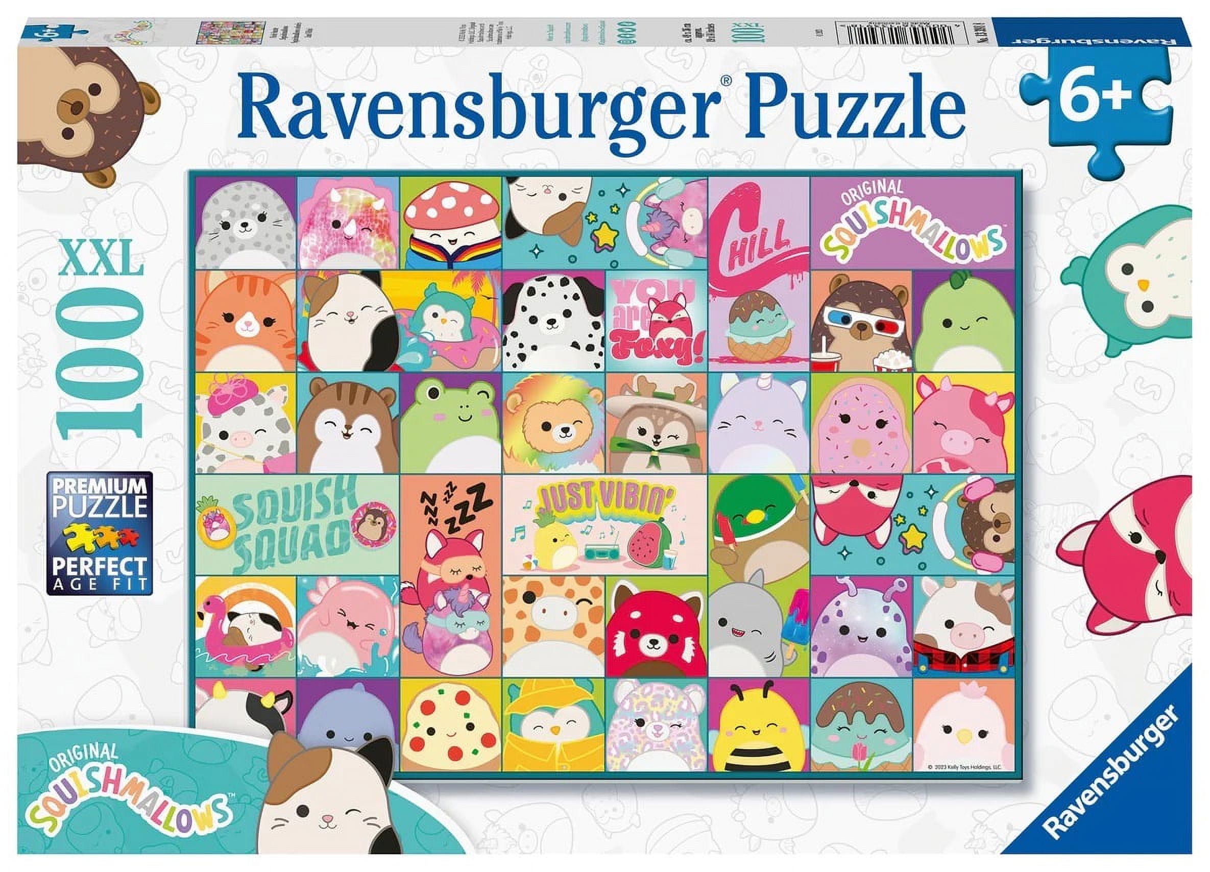 Ravensburger ー Squishmallows Challenge Puzzle 1000 Pieces Gift Idea for Her Ravensburger - Puzzle Squishmallows, 200 Pieces -
