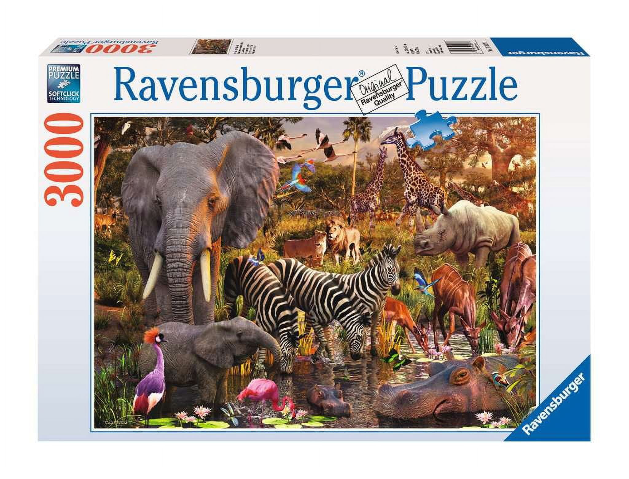 Ravensburger - African Animals - 3000 Piece Jigsaw Puzzle 