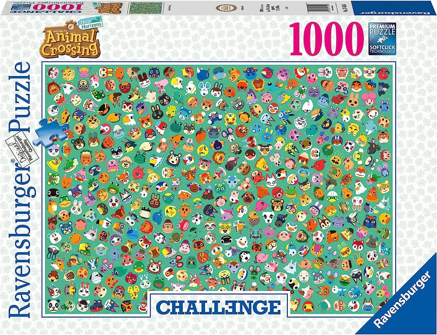 Ravensburger Animal Crossing Jigsaw Puzzles, 1000 Piece