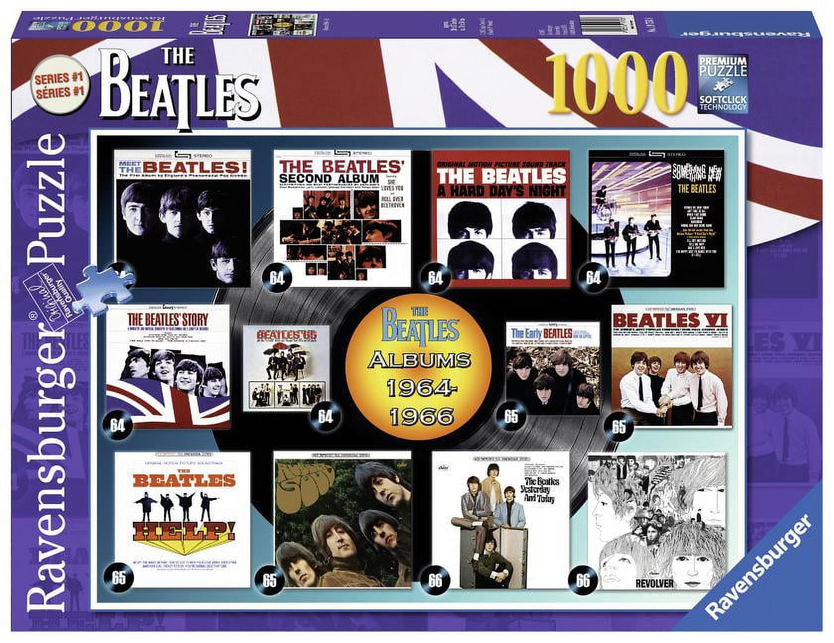 Ravensburger - Beatles - Albums 1964-66 - 1000 Piece Jigsaw Puzzle