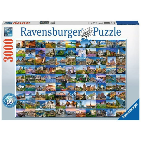 Ravensburger - Beautiful Places of Europe - 2000 Piece Jigsaw Puzzle